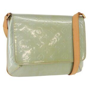 Authentic LOUIS VUITTON Monogram Vernis Thompson Street Bag Lavande M91009 LV